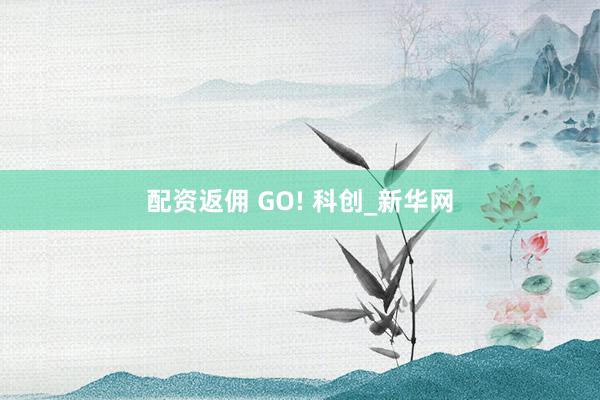 配资返佣 GO! 科创_新华网