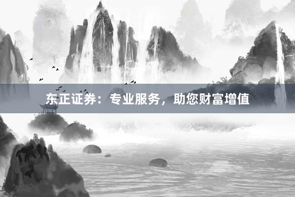 东正证券：专业服务，助您财富增值